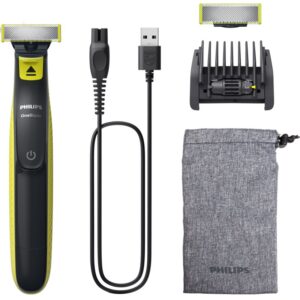 Elektricni brijac Philips OneBlade QP2724/30, 5 nastavaka, crni QP2724/30